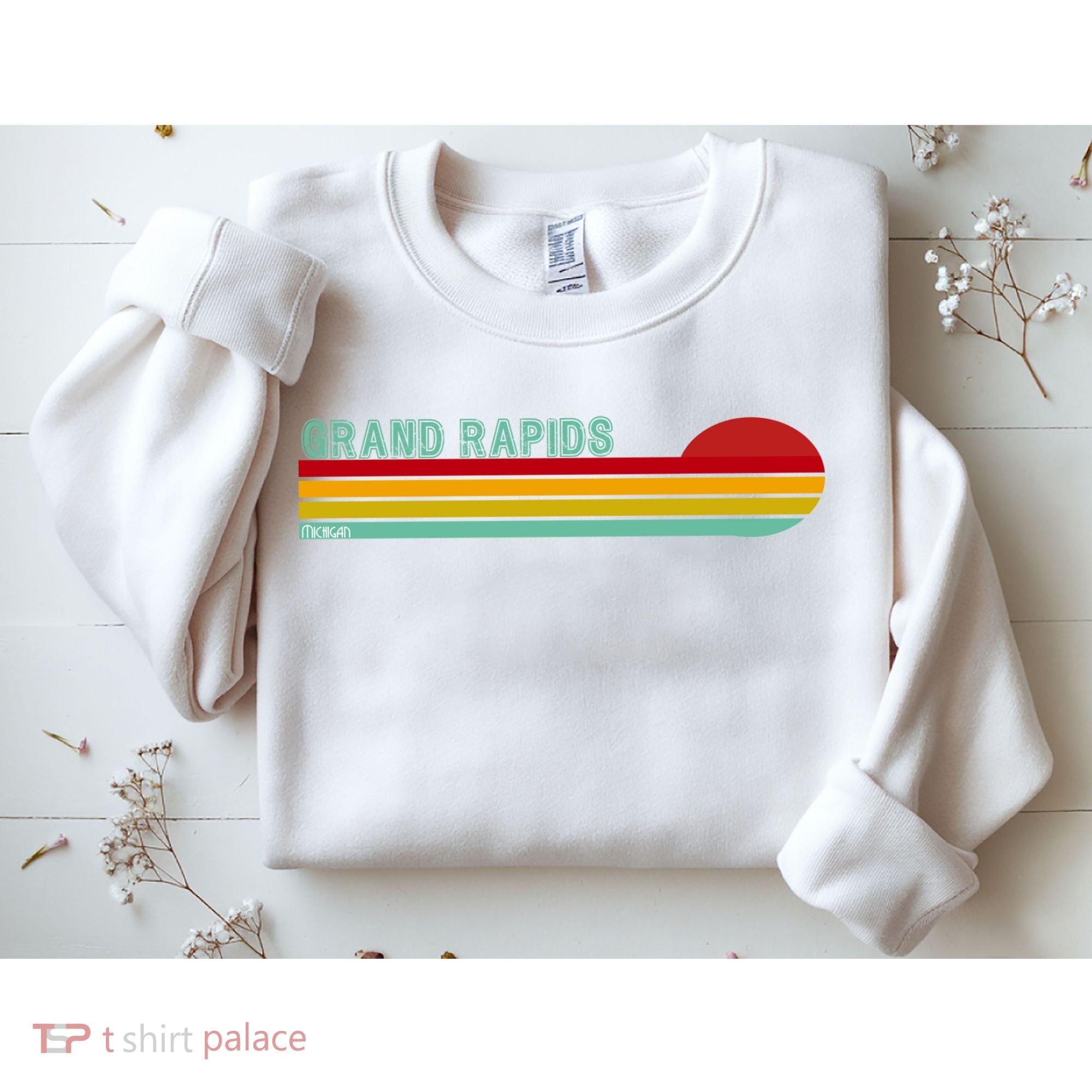 Grand Rapids Retro Michigan Sweatshirt