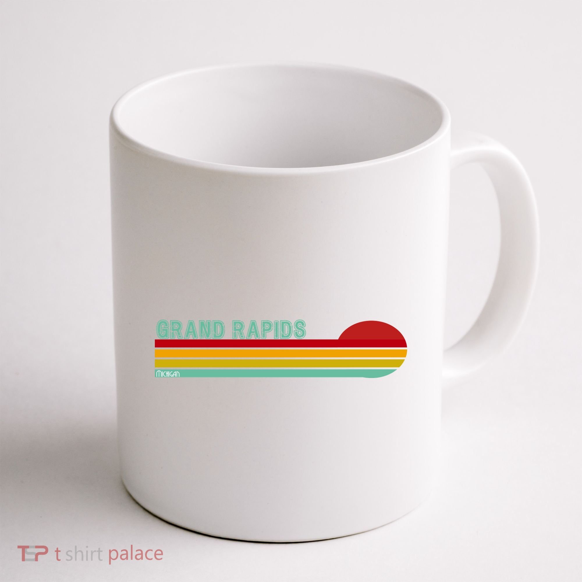 Grand Rapids Retro Michigan Coffee Mug