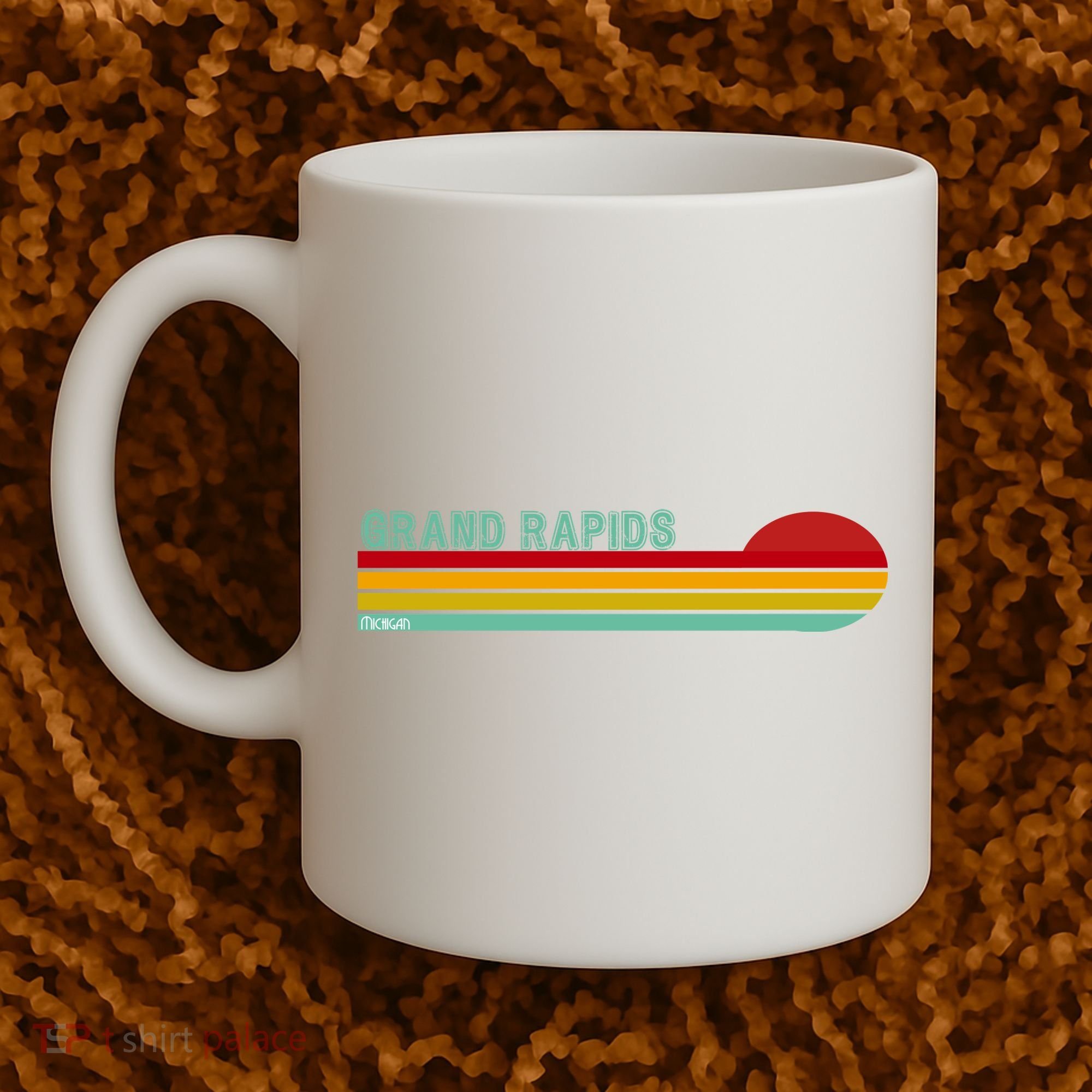 Grand Rapids Retro Michigan Coffee Mug