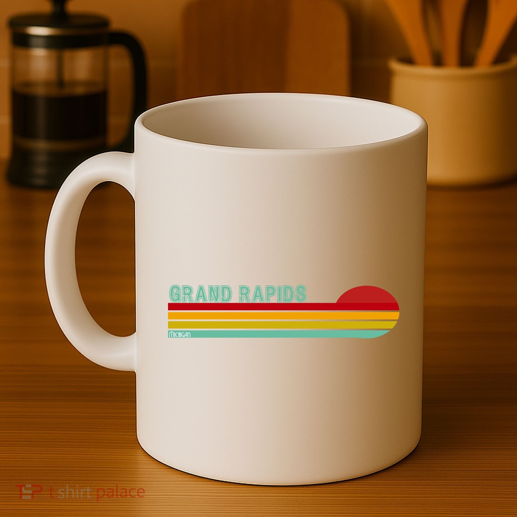 Grand Rapids Retro Michigan Coffee Mug
