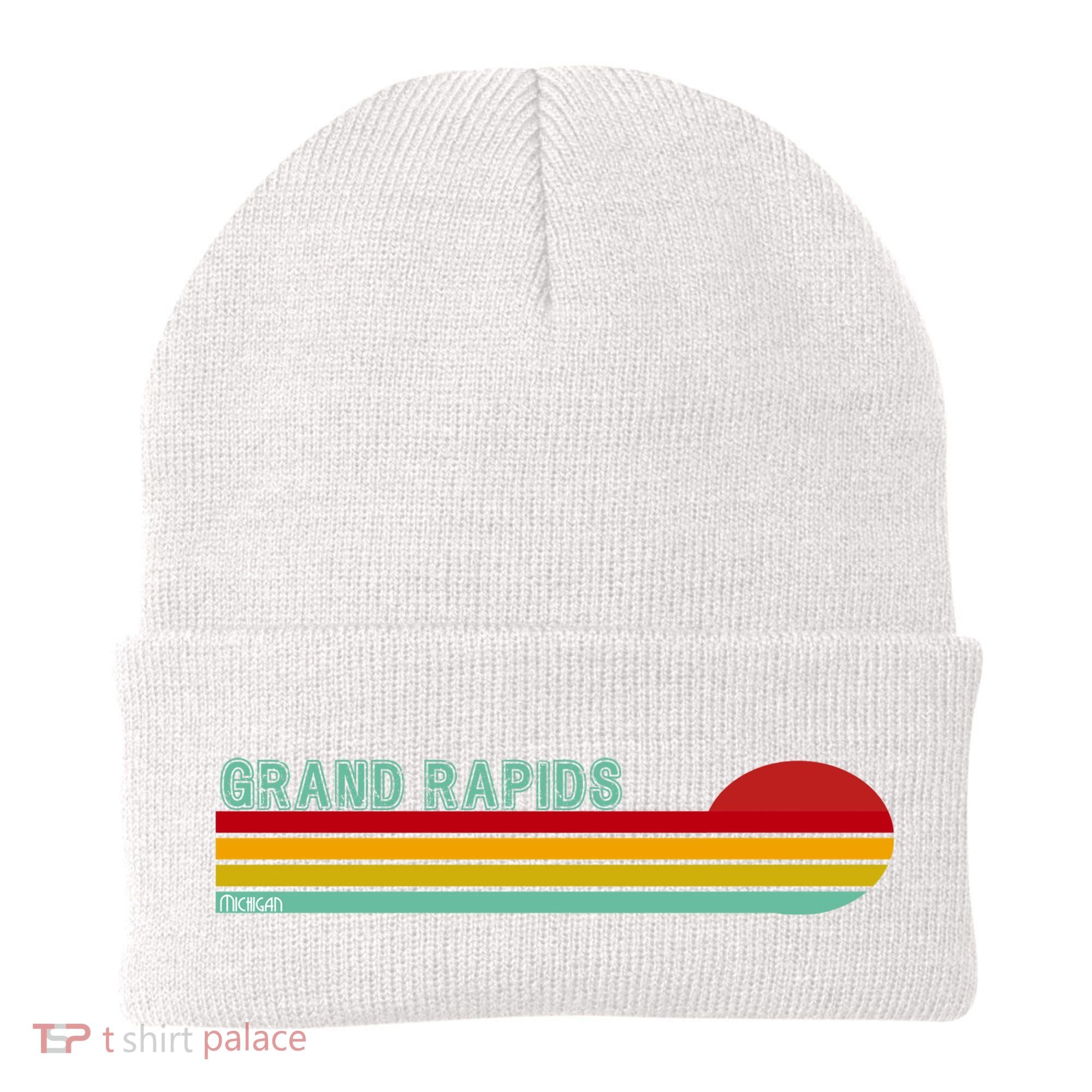 Grand Rapids Retro Michigan Beanie
