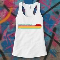 Grand Rapids Retro Michigan Women's Tank Top thumb 3
