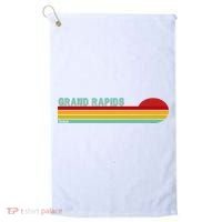 Grand Rapids Retro Michigan Golf Towel thumb 0