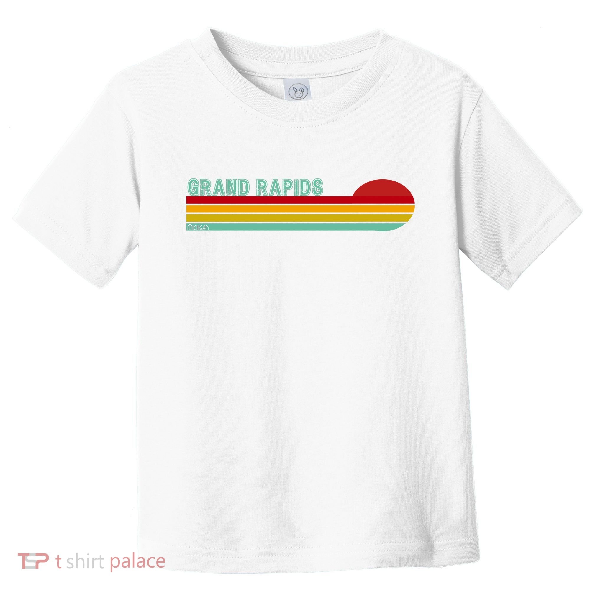 Grand Rapids Retro Michigan Toddler T-Shirt