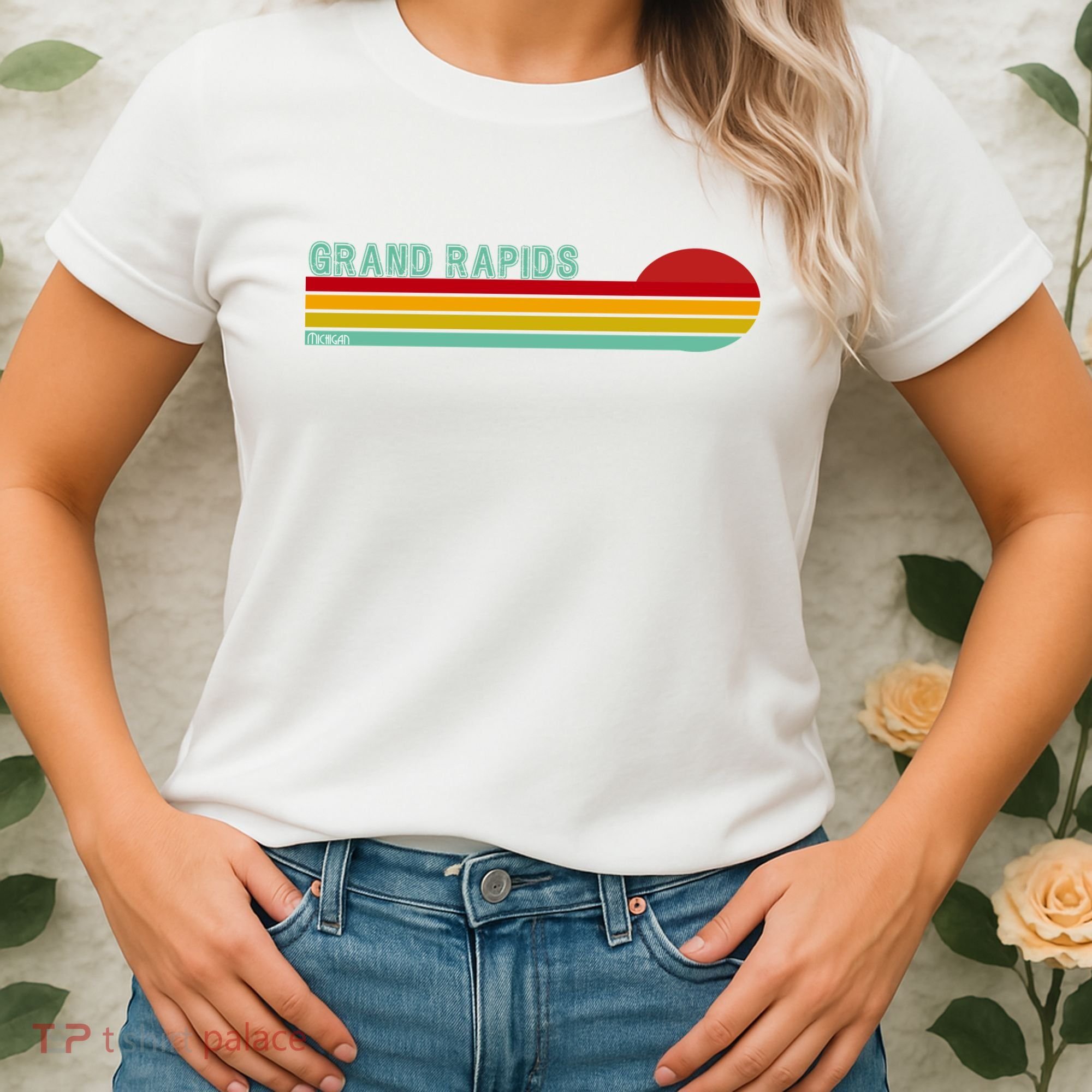 Grand Rapids Retro Michigan Women's T-Shirt
