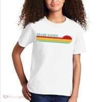 Grand Rapids Retro Michigan Kids T-Shirt thumb 2