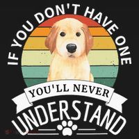 Golden Retriever Retro Vintage Dog Lovers T-Shirt thumb 7