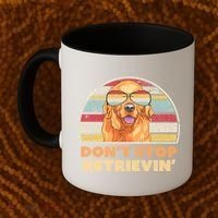 Golden Retriever Retro Dont Stop Retrievin Cool Gift Coffee Mug thumb 2