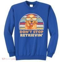 Golden Retriever Retro Dont Stop Retrievin Cool Gift Sweatshirt thumb 0