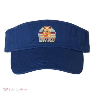 Golden Retriever Retro Dont Stop Retrievin Cool Gift Visor