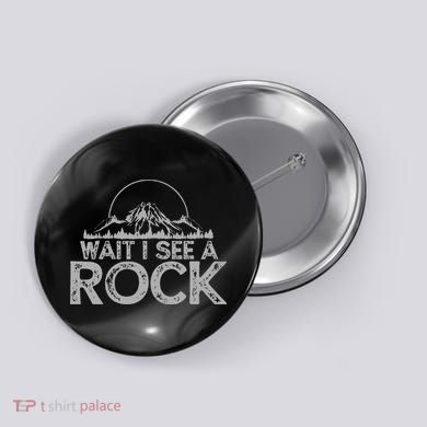 Geology Rockhound Rockhounding Geologist Gift Button