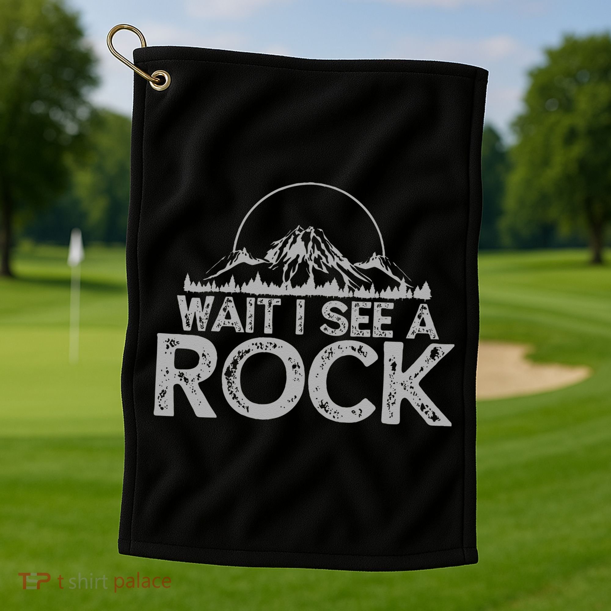 Geology Rockhound Rockhounding Geologist Gift Golf Towel