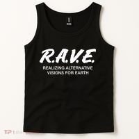 Gjonesbass Rave Realizing Alternative Visions For Earth Tank Top thumb 2