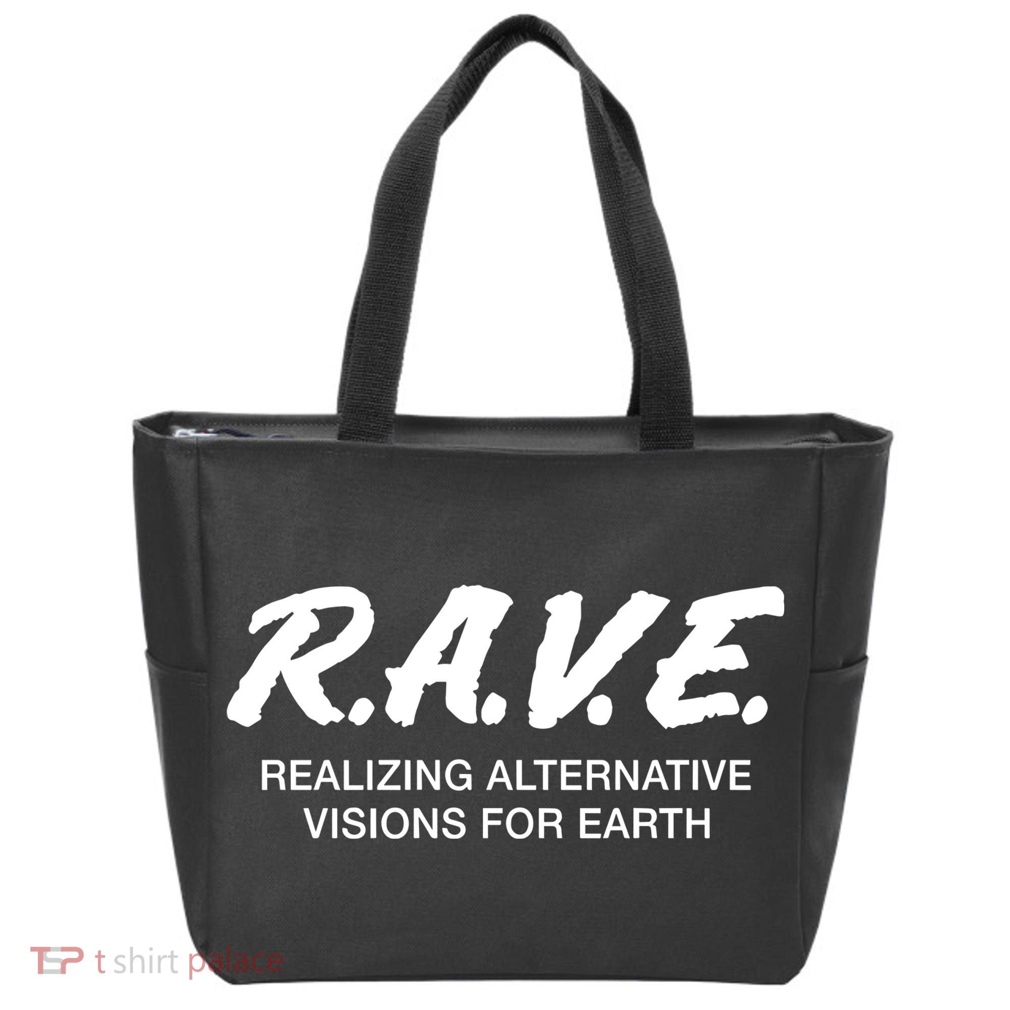 Gjonesbass Rave Realizing Alternative Visions For Earth Tote Bag