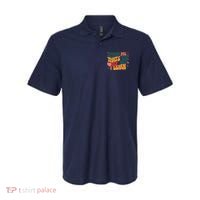 Groovy Retro Spank Me That's The Only Way I Learn (On Back) Polo thumb 0