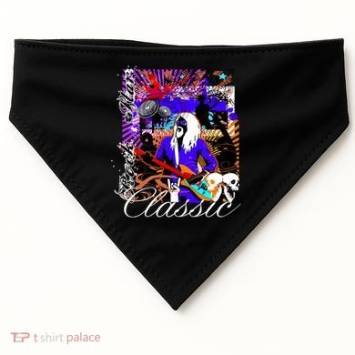 Guitar Rock Star Hero Classic USA-Made Doggie Bandana