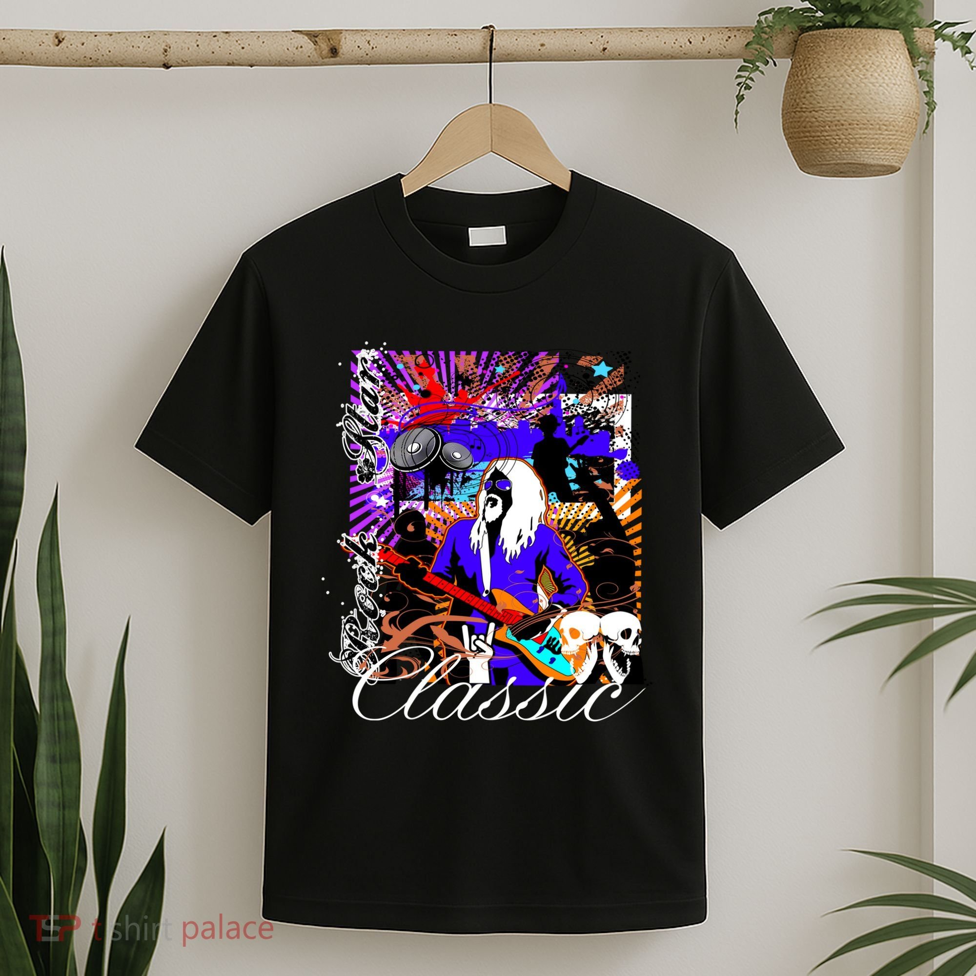 Guitar Rock Star Hero Classic T-Shirt