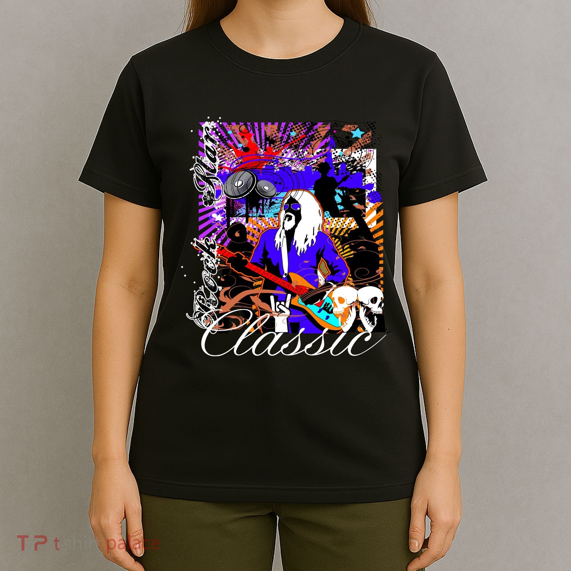 Guitar Rock Star Hero Classic T-Shirt