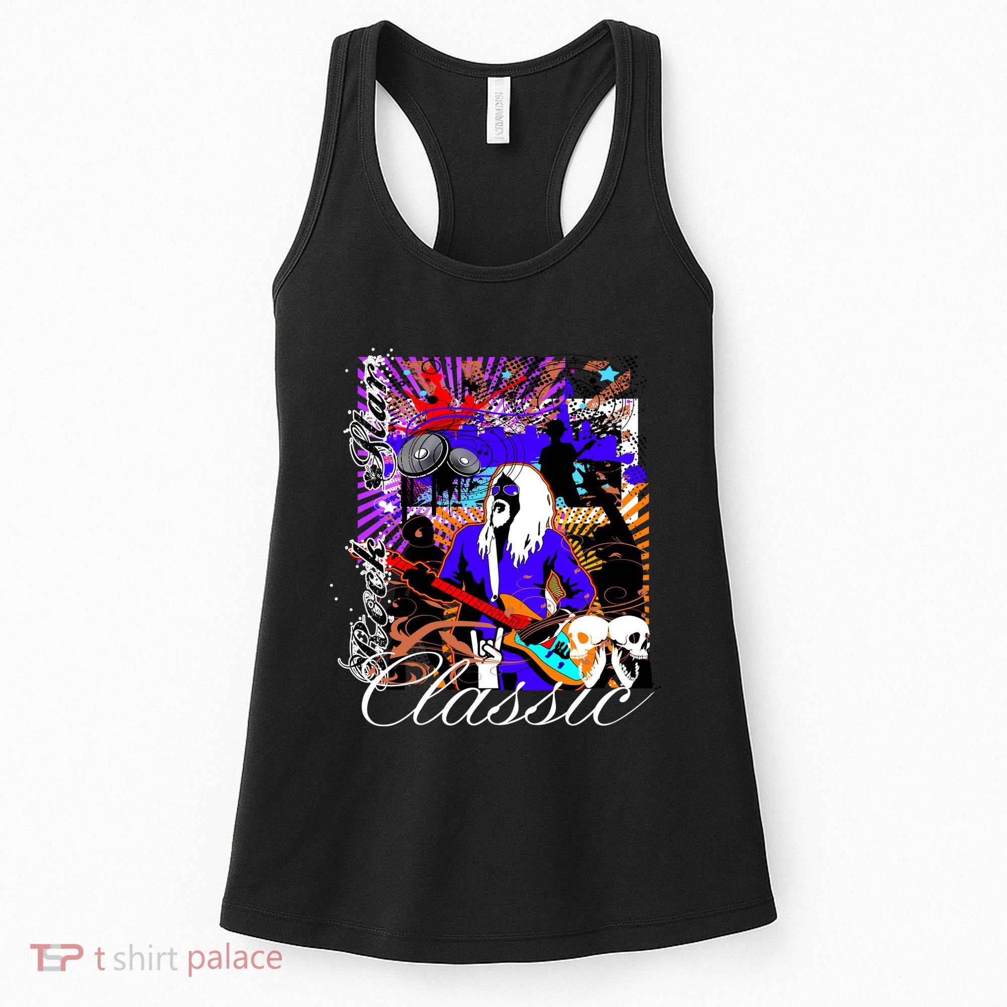 Guitar Rock Star Hero Classic Women's Tank Top