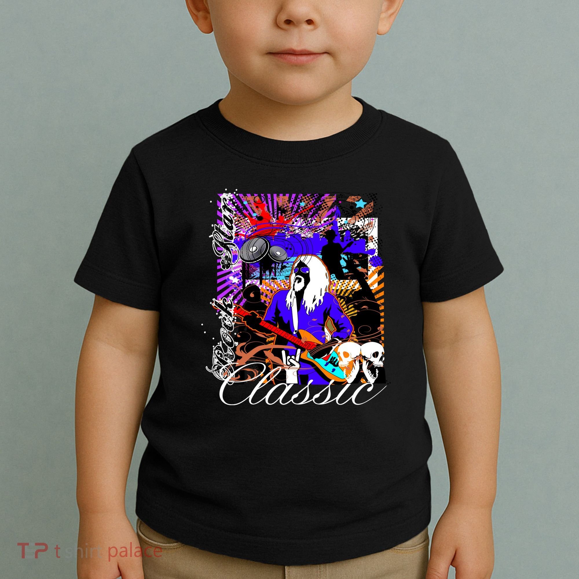 Guitar Rock Star Hero Classic Toddler T-Shirt