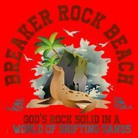 GodS Rock Solid Breaker Rock Beach Vbs 2024 Christian Santa Hat thumb 1