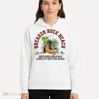 GodS Rock Solid Breaker Rock Beach Vbs 2024 Christian Hoodie thumb 5