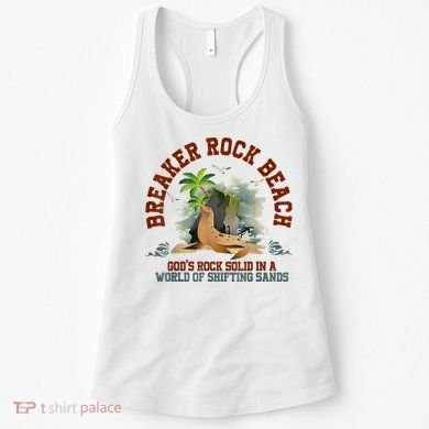 GodS Rock Solid Breaker Rock Beach Vbs 2024 Christian Women's Tank Top