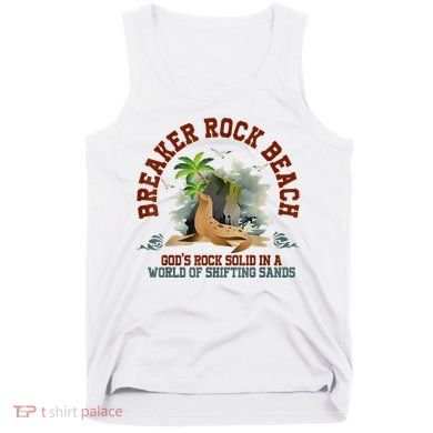 GodS Rock Solid Breaker Rock Beach Vbs 2024 Christian Tank Top