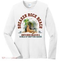 GodS Rock Solid Breaker Rock Beach Vbs 2024 Christian Women's Long Sleeve Shirt thumb 0