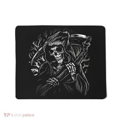 Grim Reaper Skull Death Scythe Dead Gothic Horror Mousepad