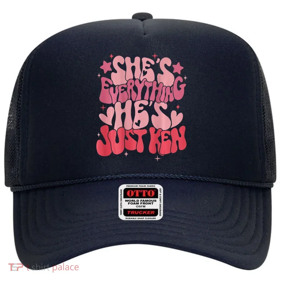 Groovy Retro Shes Everything Hes Just Ken Hat