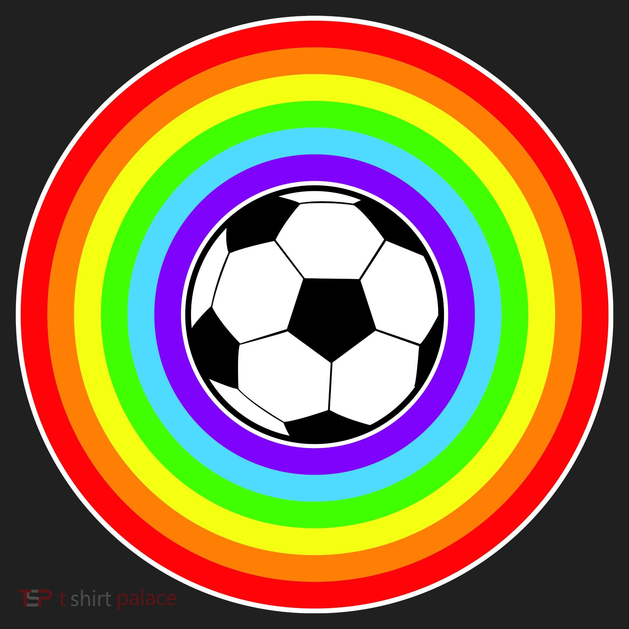 Grant Rainbow Soccer Ball Wahl World Tribute Women's Sweatshirt