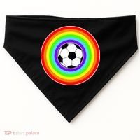 Grant Rainbow Soccer Ball Wahl World Tribute USA-Made Doggie Bandana thumb 0