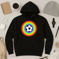 Grant Rainbow Soccer Ball Wahl World Tribute Hoodie thumb 3