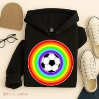 Grant Rainbow Soccer Ball Wahl World Tribute Hoodie thumb 4