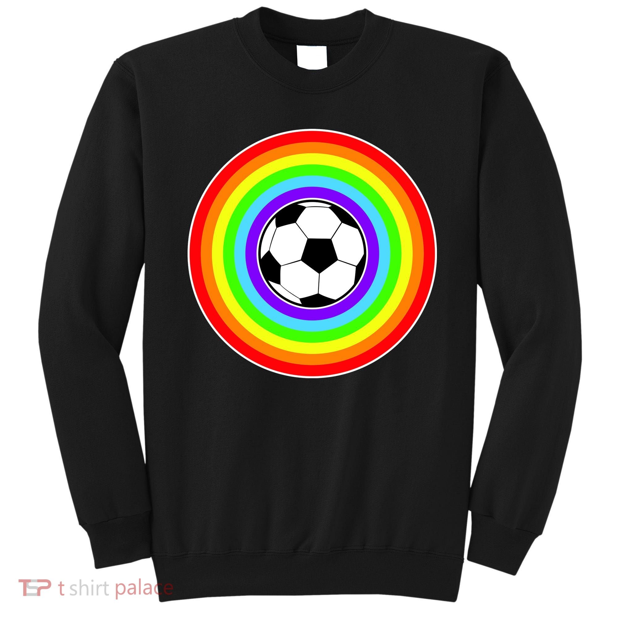 Grant Rainbow Soccer Ball Wahl World Tribute Sweatshirt