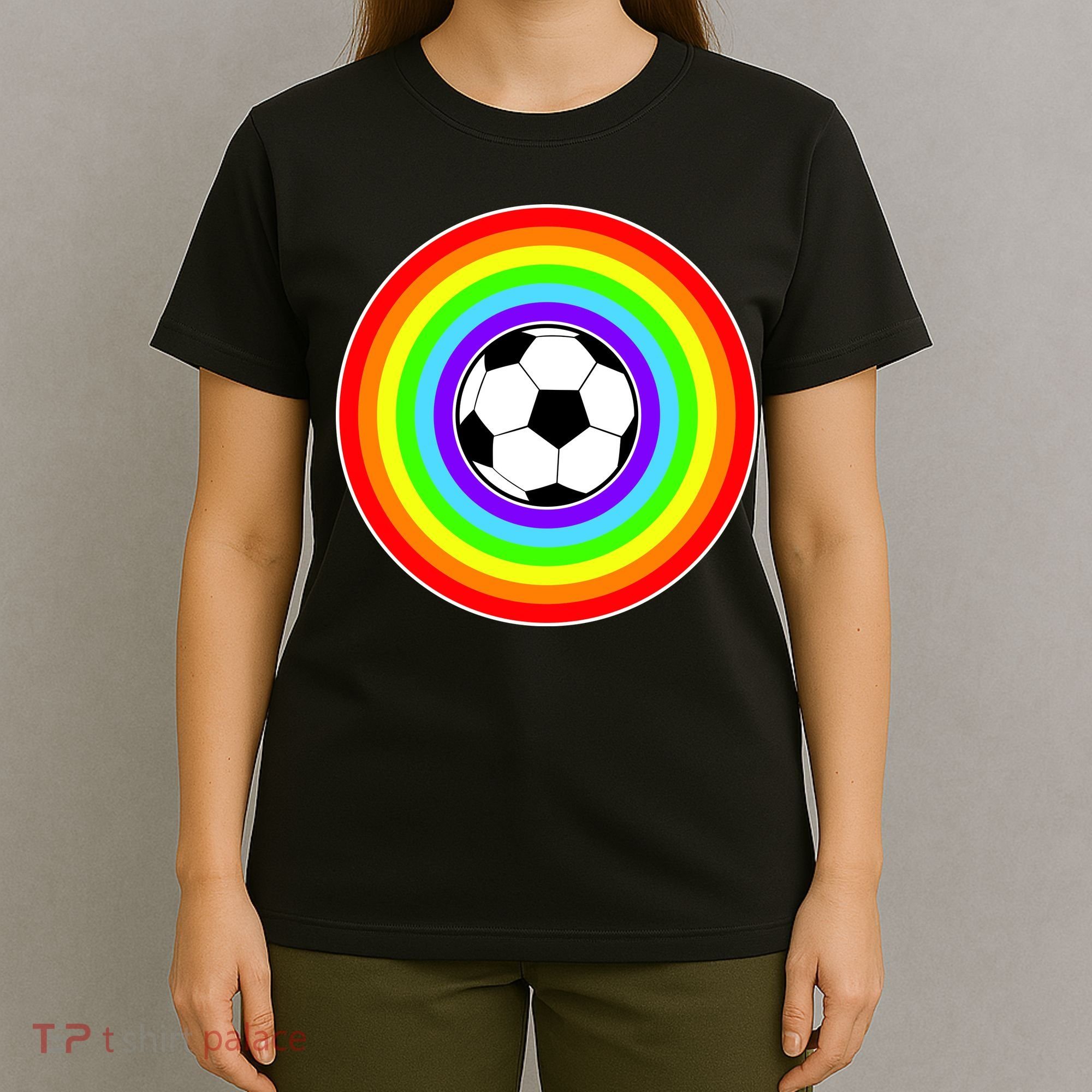 Grant Rainbow Soccer Ball Wahl World Tribute T-Shirt
