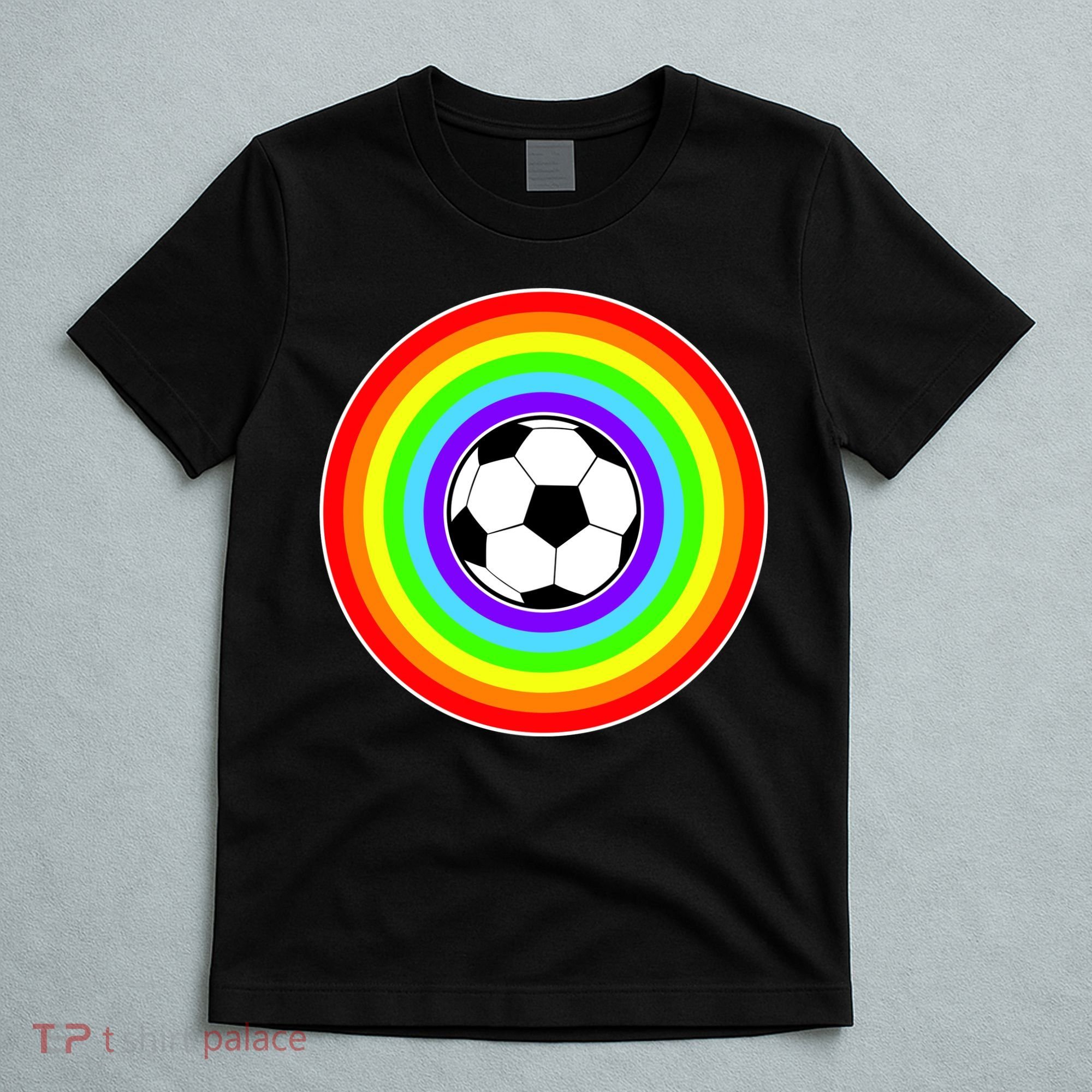 Grant Rainbow Soccer Ball Wahl World Tribute T-Shirt