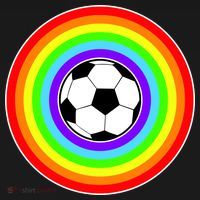 Grant Rainbow Soccer Ball Wahl World Tribute T-Shirt thumb 7