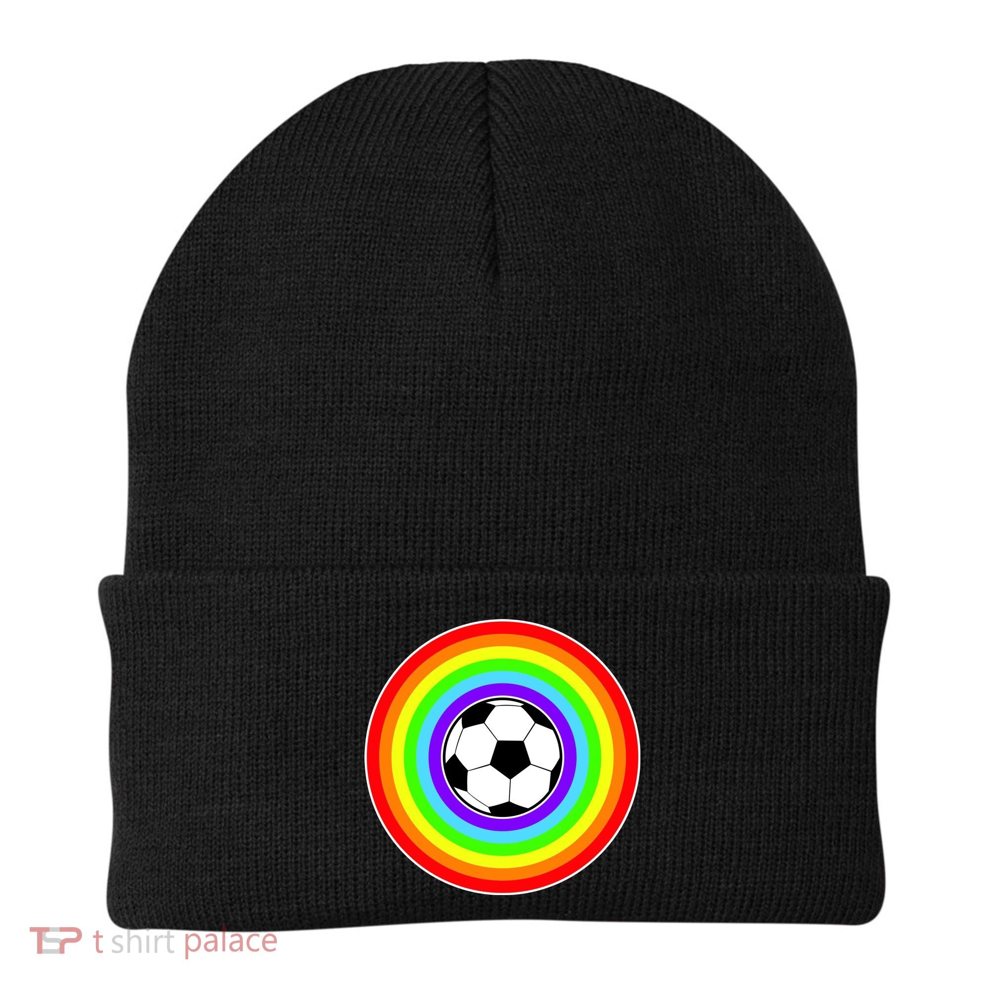Grant Rainbow Soccer Ball Wahl World Tribute Beanie
