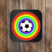 Grant Rainbow Soccer Ball Wahl World Tribute Coaster thumb 0