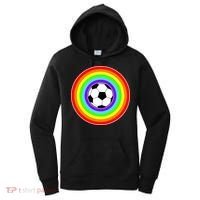 Grant Rainbow Soccer Ball Wahl World Tribute Women's Hoodie thumb 0