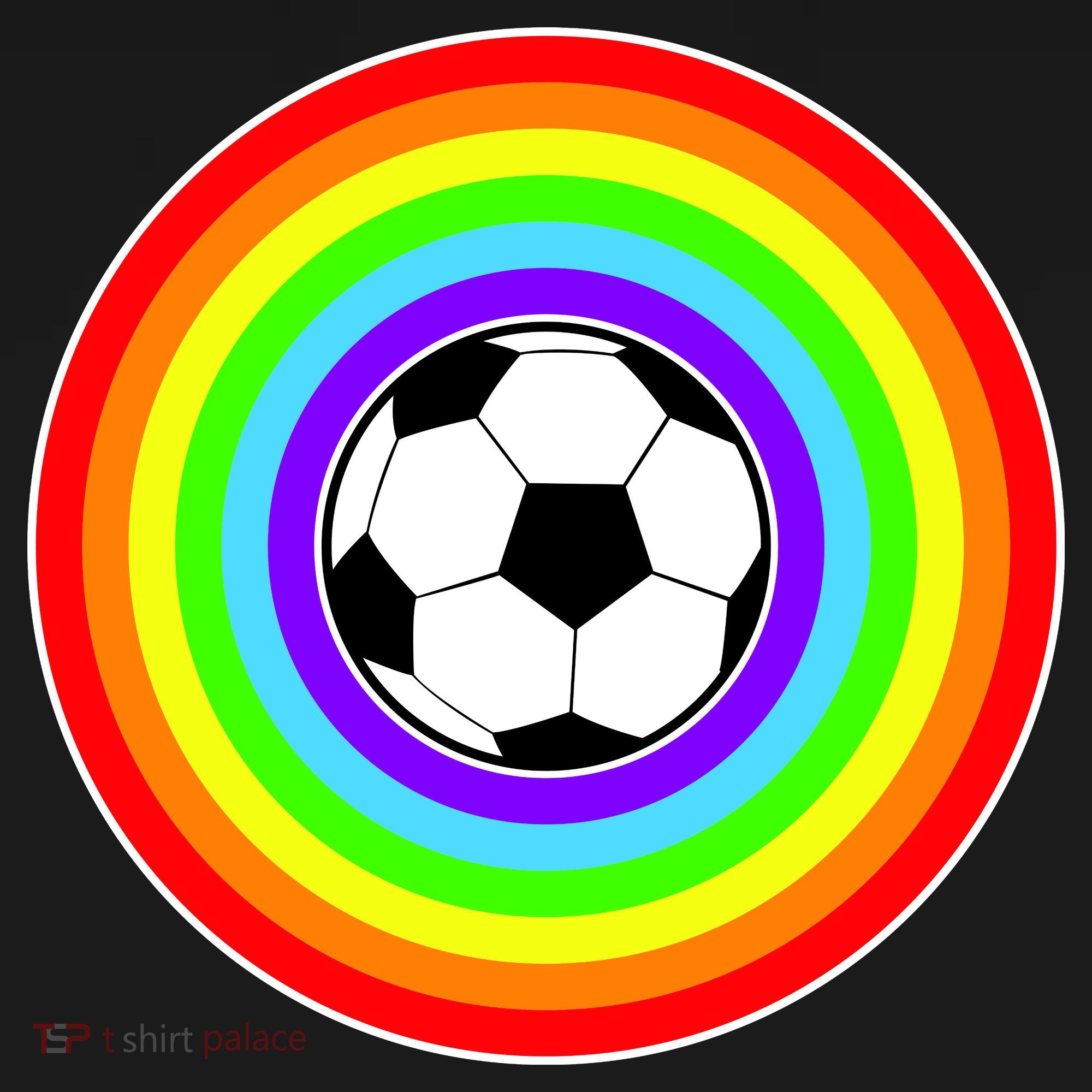 Grant Rainbow Soccer Ball Wahl World Tribute Women's Hoodie