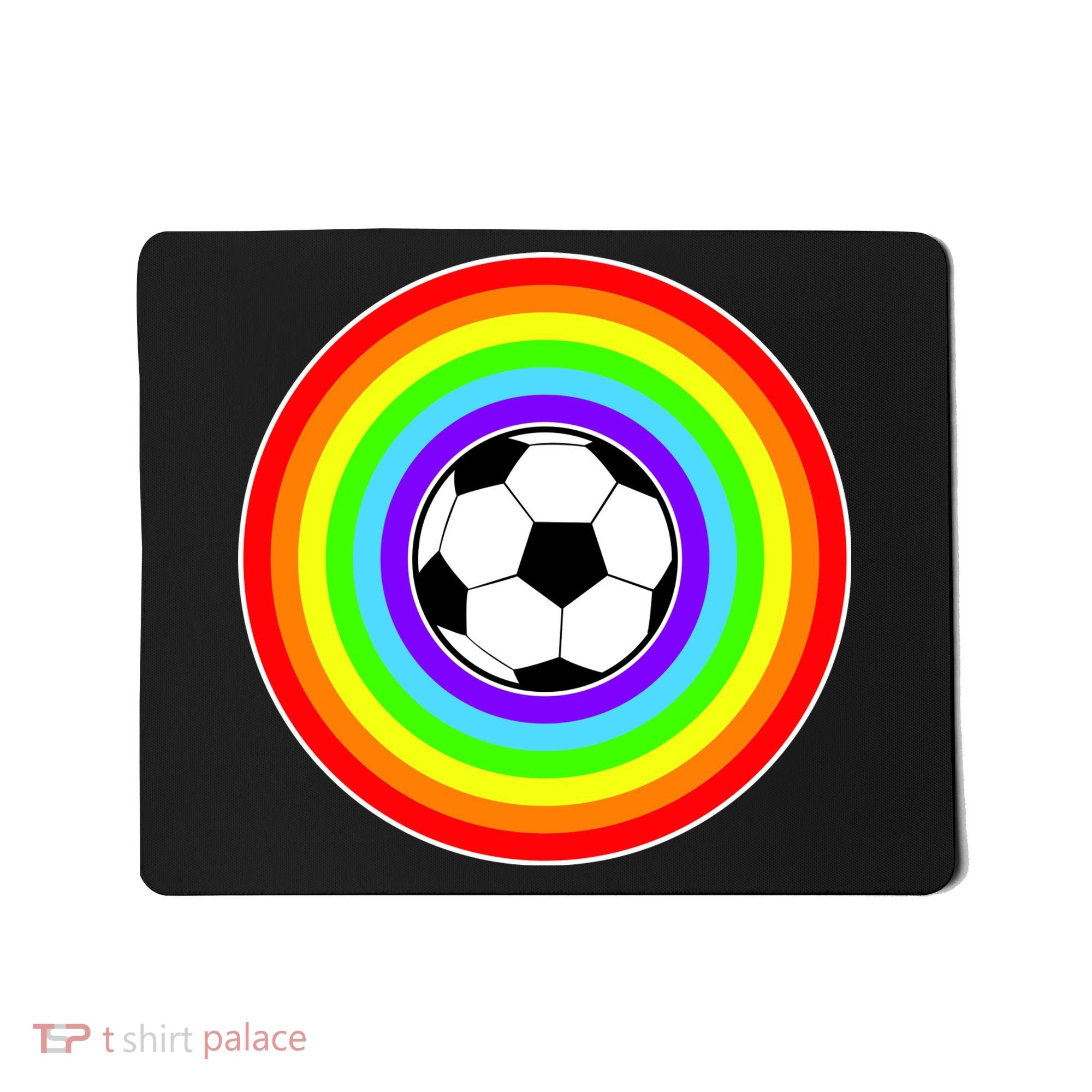 Grant Rainbow Soccer Ball Wahl World Tribute Mousepad