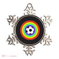 Grant Rainbow Soccer Ball Wahl World Tribute Ornament thumb 0