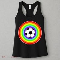 Grant Rainbow Soccer Ball Wahl World Tribute Women's Tank Top thumb 3