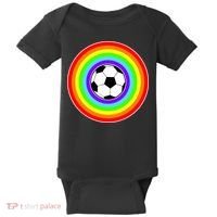 Grant Rainbow Soccer Ball Wahl World Tribute Baby Bodysuit thumb 0