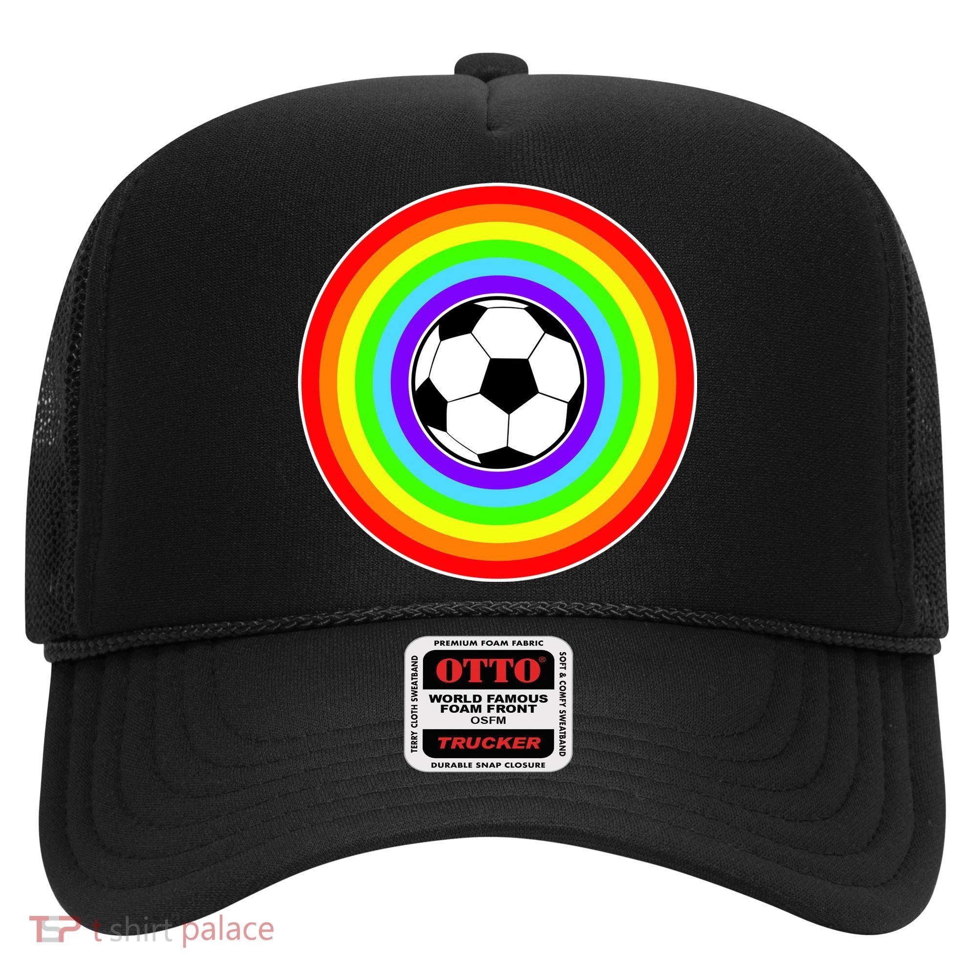 Grant Rainbow Soccer Ball Wahl World Tribute Hat