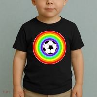 Grant Rainbow Soccer Ball Wahl World Tribute Toddler T-Shirt thumb 2