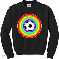 Grant Rainbow Soccer Ball Wahl World Tribute Kids Sweatshirt thumb 0
